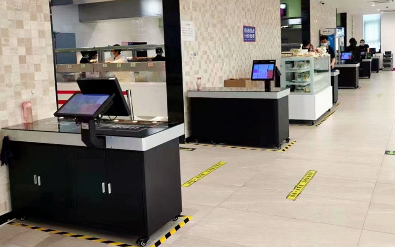 自助结算台，无感结算、流程再造