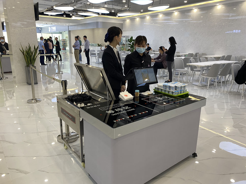 智能结算餐台