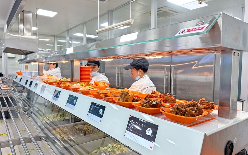 扬州智慧食堂，监测反馈，安全健康