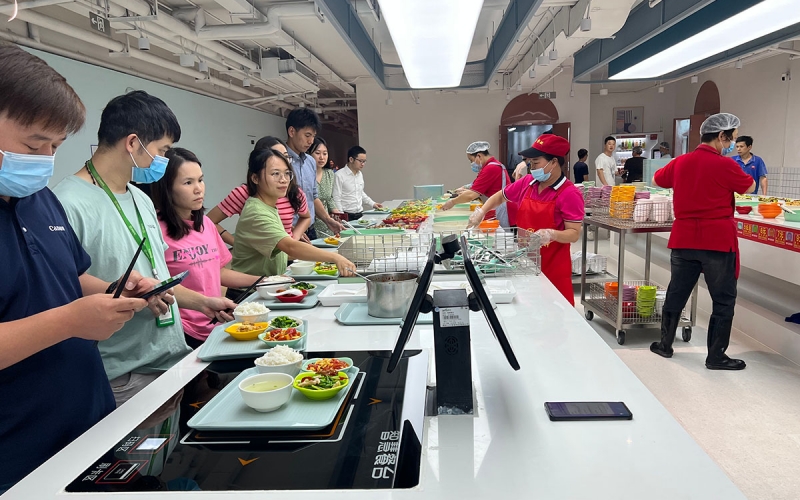 单位智慧食堂建设，提供个性化营养方案